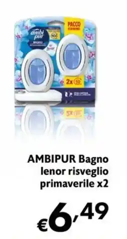 Eurospesa AMBIPUR Bagno lenor risveglio primaverile x2 offerta