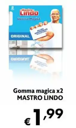 Eurospesa Gomma magica x2 MASTRO LINDO offerta