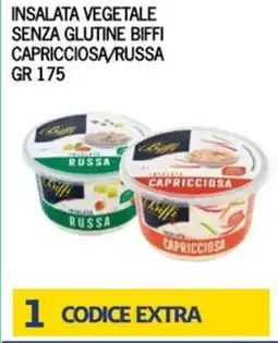 Eurospesa Insalata vegetale senza glutine biffi capricciosa/russa offerta