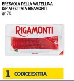 Eurospesa Bresaola della valtellina igp affettata RIGAMONTI offerta