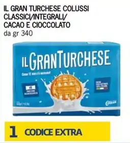 Eurospesa Il gran turchese colussi classici/integrali/ cacao e cioccolato offerta