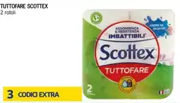 Eurospesa Tuttofare scottex 2 rotoli offerta