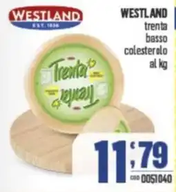 Gruppo di Palo WESTLAND trenta basso colesterolo offerta