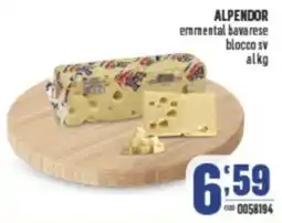 Gruppo di Palo ALPENDOR emmental bavarese blocco sv offerta