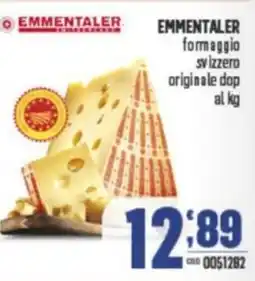 Gruppo di Palo EMMENTALER formaggio Svizzero originale dop offerta