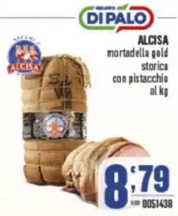 Gruppo di Palo ALCISA mortadella gold storica con pistacchio offerta