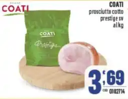 Gruppo di Palo COATI prosciutto cotto prestige sv offerta