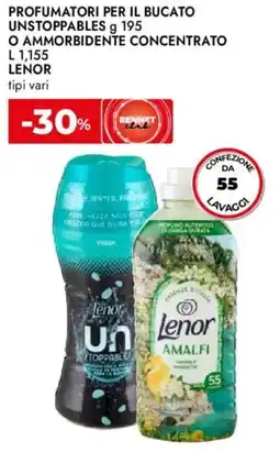 Bennet Profumatori per il bucato unstoppables o ammorbidente concentrato LENOR offerta
