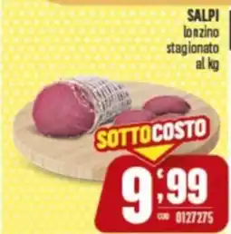 Gruppo di Palo SALPI lonzino stagionato offerta