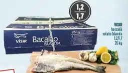 Gruppo di Palo VISIR baccalà salato Islanda offerta