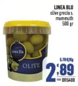 Gruppo di Palo LINEA BLU olive grecia s. mammuth offerta