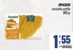 Gruppo di Palo AMADORI cotoletta sottile offerta