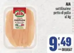 Gruppo di Palo AIA sottilissime petto di pollo offerta