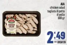 Gruppo di Palo AIA chicken salad tagliata di pet to di pollo offerta