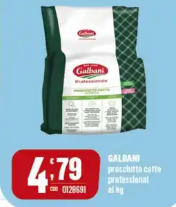 Gruppo di Palo GALBANI prosciutto cotto professional offerta