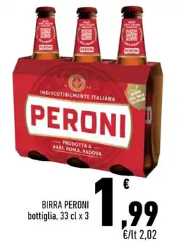 Conad City Birra PERONI offerta