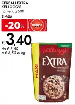 Bennet Cereali extra KELLOGG'S offerta