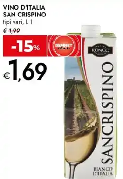 Bennet Vino d'italia SAN CRISPINO offerta