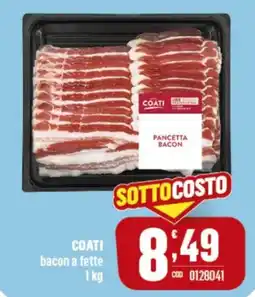 Gruppo di Palo COATI bacon a fette offerta