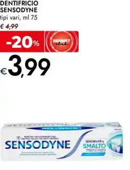 Bennet Dentifricio SENSODYNE offerta