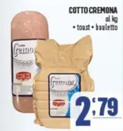 Gruppo di Palo COTTO CREMONA toast bauletto offerta