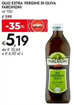 Bennet Olio extra vergine di oliva FARCHIONI offerta