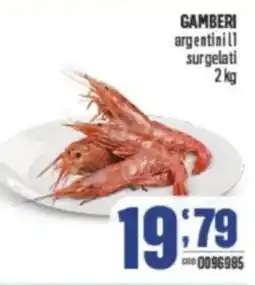Gruppo di Palo GAMBERI argentini l1 surgelati offerta