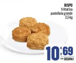 Gruppo di Palo RISPO frittatina pastellata grande offerta