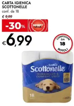 Bennet Carta igienica SCOTTONELLE offerta