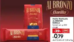 Bennet Pasta trafilata al bronzo BARILLA offerta
