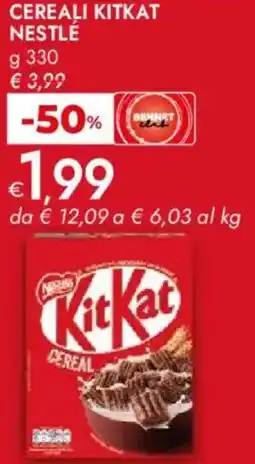 Bennet Cereali kitkat NESTLÉ offerta