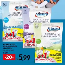 Bennet Ricarica sali assorbiumidità ARIASANA offerta