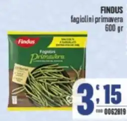 Gruppo di Palo FINDUS fagiolini primavera offerta