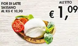 Coal Fior di latte sassano offerta