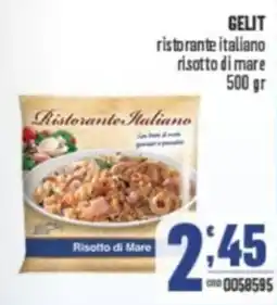 Gruppo di Palo GELIT ristorante italiano risotto di mare offerta