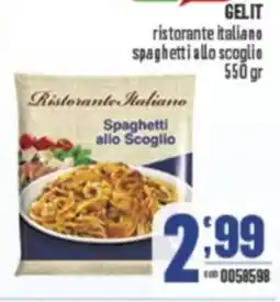 Gruppo di Palo GELIT ristorante italiano spaghetti allo scoglio offerta