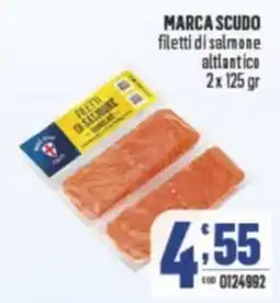 Gruppo di Palo MARCA SCUDO filetti di salmone altlantico offerta