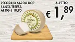 Coal Pecorino sardo dop santa teresa offerta