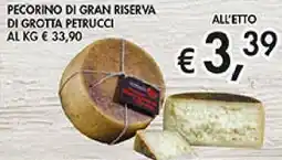 Coal Pecorino di gran riserva di grotta petrucci offerta