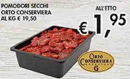 Coal Pomodori secchi orto conserviera offerta
