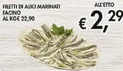 Coal Filetti di alici marinati facino offerta