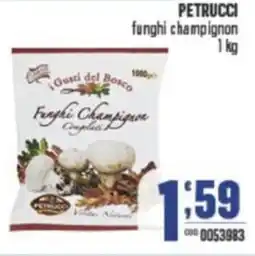 Gruppo di Palo PETRUCCI funghi champignon offerta