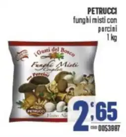 Gruppo di Palo PETRUCCI funghi misti con porcini offerta