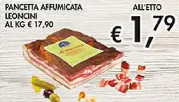 Coal Pancetta affumicata leoncini offerta
