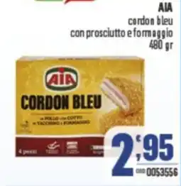 Gruppo di Palo AIA cordon bleu con prosciutto e formaggio offerta