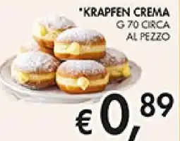 Coal Krapfen crema offerta