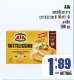 Gruppo di Palo AIA sottilissime cotolette di filetti di pollo offerta