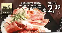 Coal Prosciutto crudo nazionale GUALERZI offerta