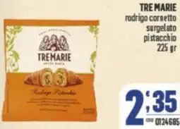 Gruppo di Palo TRE MARIE rodrigo cornetto surgelato pistacchio offerta