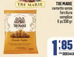 Gruppo di Palo TRE MARIE coretto senza farcitura semplice offerta